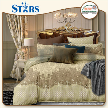 GS-CPPPF-02 hot sale single use home use cotton fabric bedding set bed sheet